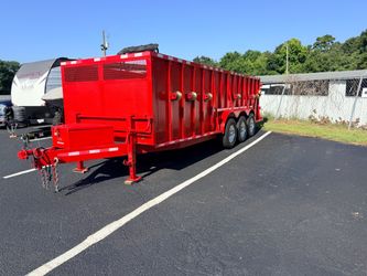 2017 striker, 20ft 4 foot high sides,  3 axle