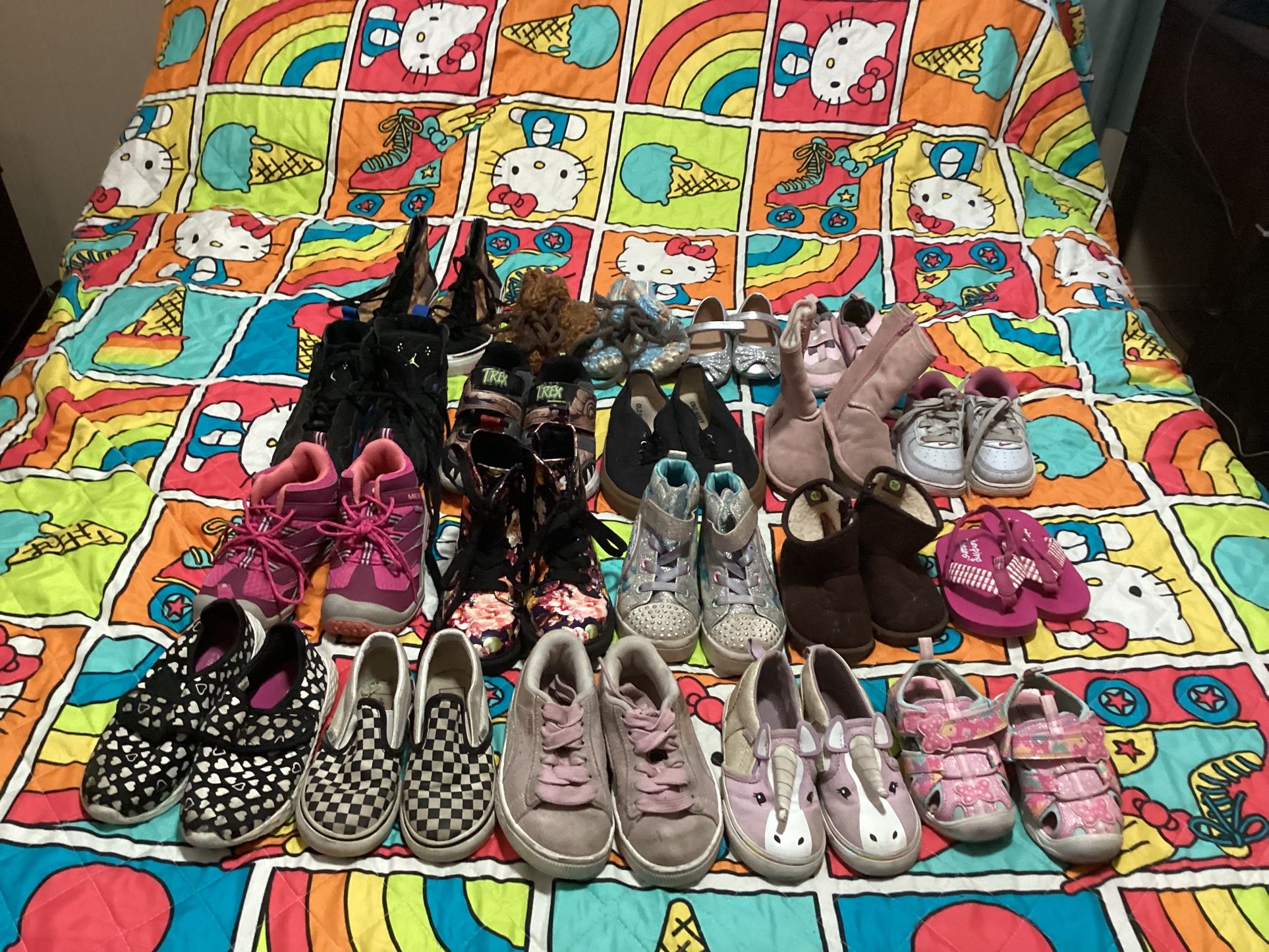Toddlers And Kids Shoes Boys And Girls Lot Of 20 Different Sizes