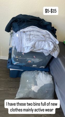 Bulk Lot of New Activewear Clothing