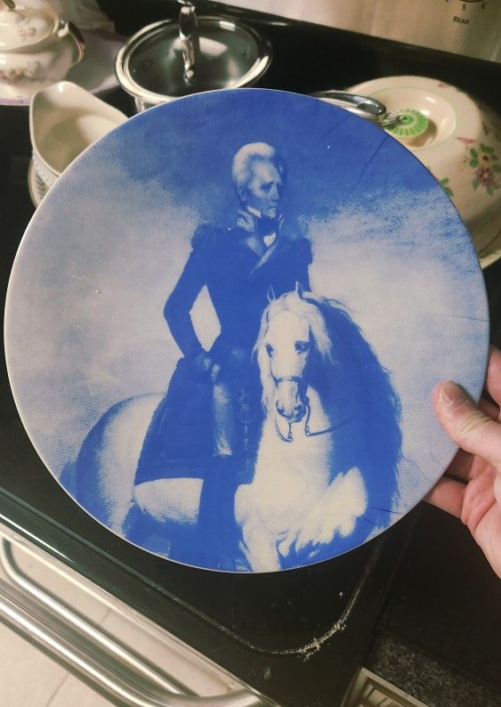 Vintage Andrew Jackson Plate Limted Edition
