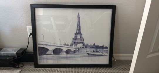 Paris Eiffel Tower Wall Art