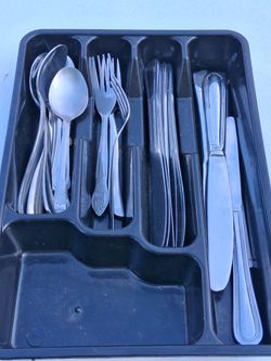 Forks and spoons and butter knives