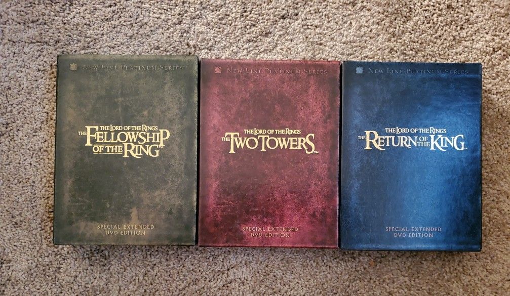 The Lord of the Rings on Dvd