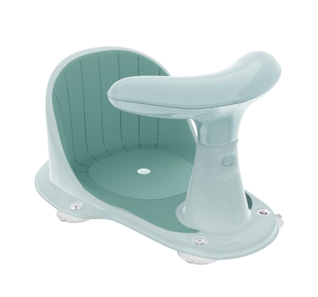 Baby Bath Seat for Babies 6 Months & Up - Infant Bathtub Seats with Thermometer for Sitting up in The tub - Toddler Baby Shower Chair - Bath Tub Seate