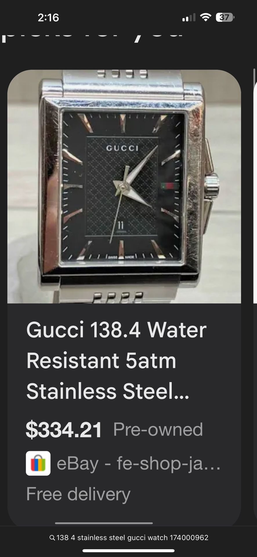 Gucci Watch