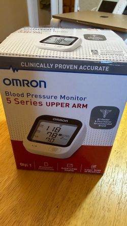 Omron blood pressure monitor