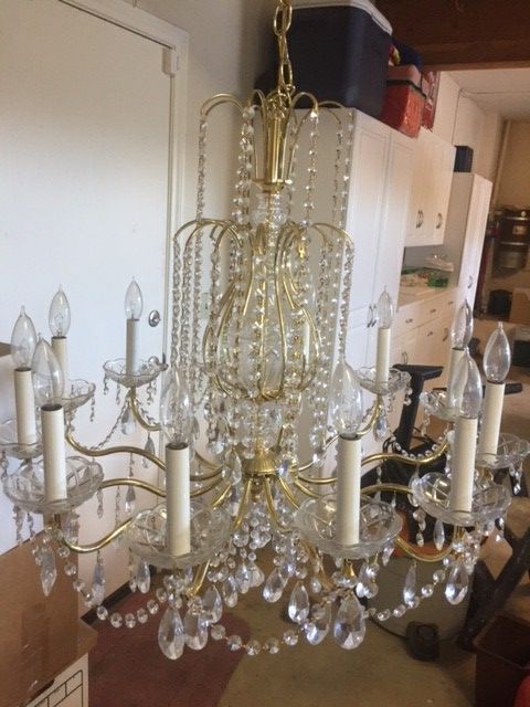 Schonbek Crystal Chandelier For In Alpine Ca Offerup Schonbek Crystal Chandelier