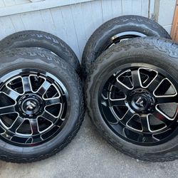 20” Off Road Wheels And Tires 