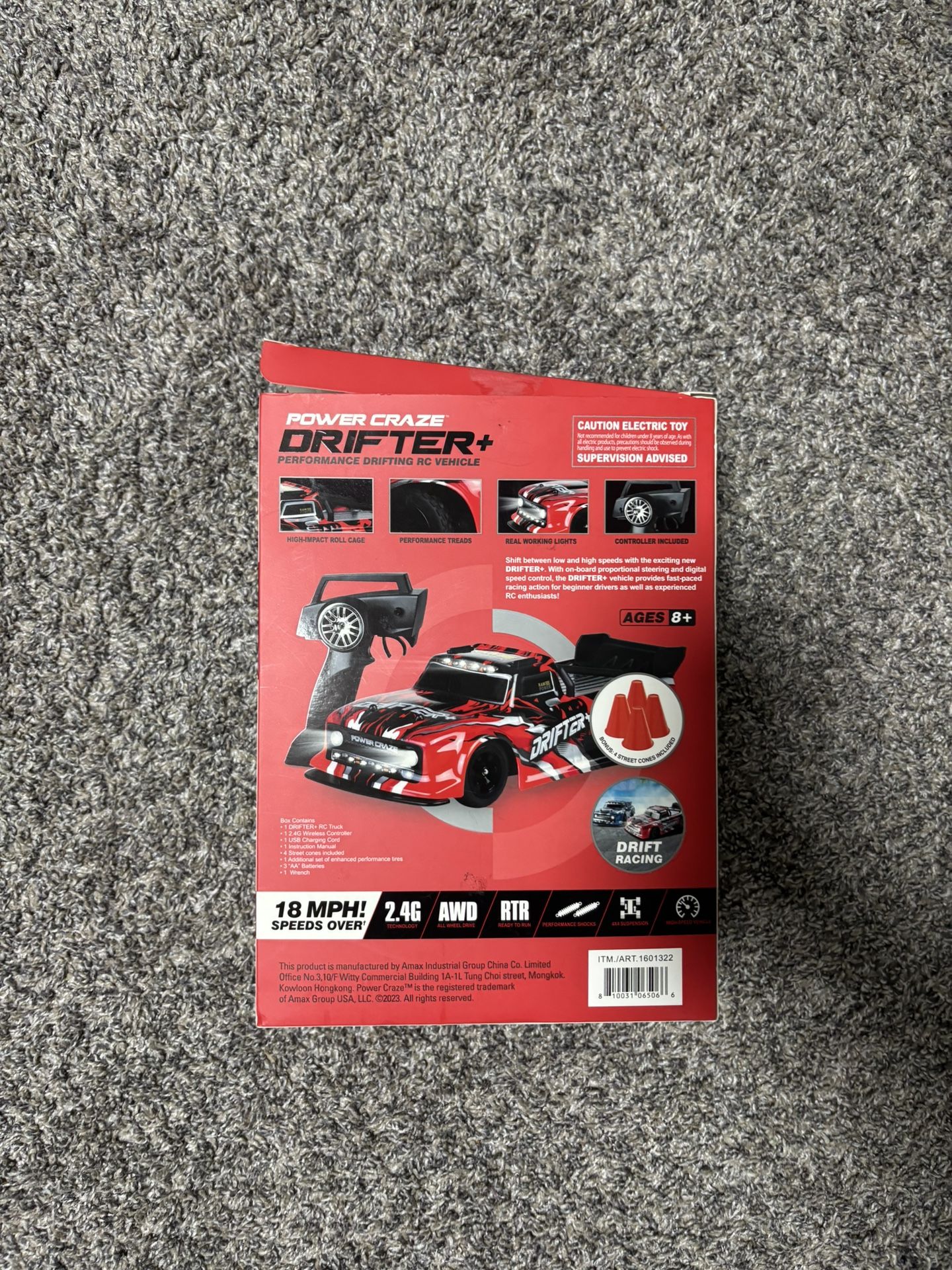 Remote Control Drifter Car UP TO 18 MPH