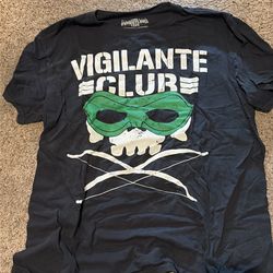Bullet Club Vigilante Club Arrow Stephen Amell Shirt - Large