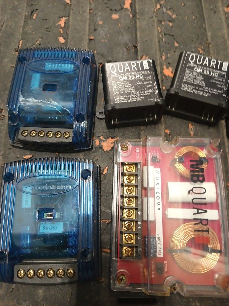 Crossovers MB Court, Polk Audio, Massive Audio, MB Quartz, Autobahn