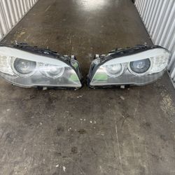 2011 2012 2013 BMW 5-Series 528i 535i 550i Right RH Xenon HID Headlights OEM AFS ADAPT