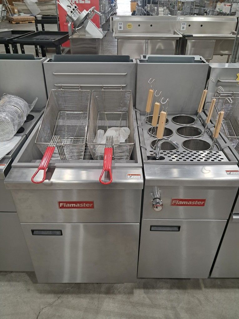 Pasta Cooker Deep Fryers NSF Restaurant Equipment New 