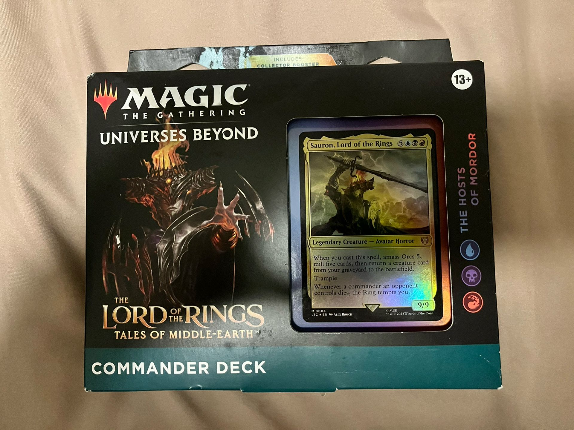 Magic The Gathering Universes Beyond Lord Of The Rings The Hosts Of Mordor