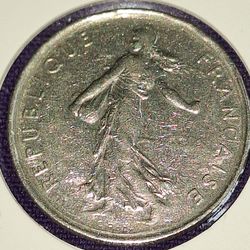 1973 France 5 Franc Coin