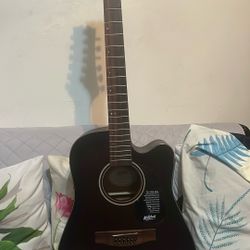 Mitchell T331TCE-BST Terra 12-String Acoustic-Electric Guitar. 