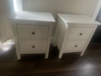 White Bedroom Nightstand Dressers