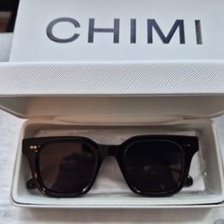 Brand New CHIMI Sunglasses Solid Black