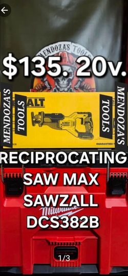Dewalt Reciprocating Saw 20v MAX