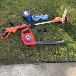 Electric Trimmer And Blower