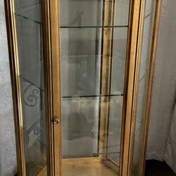 Vintage Curio Display Case