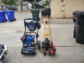 Power Washer (Ford) and McLain Edger