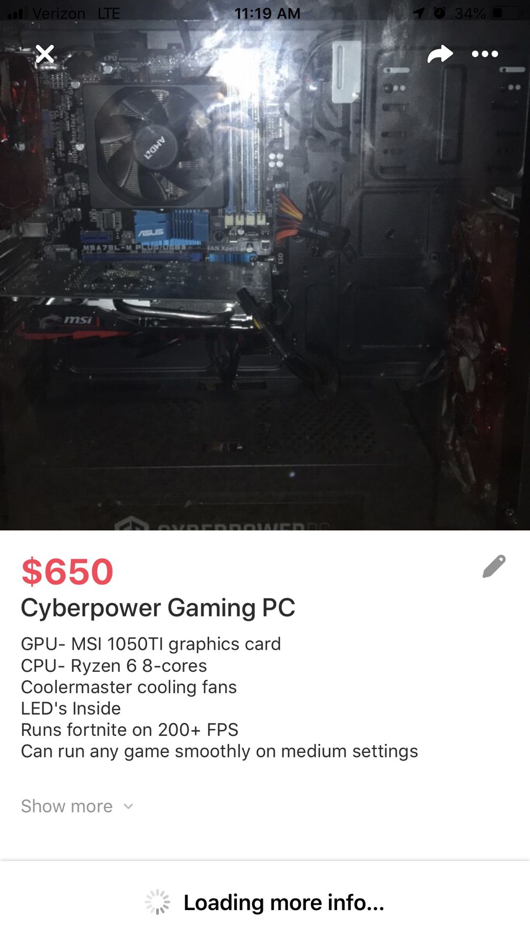 Cyberpower Gaming PC