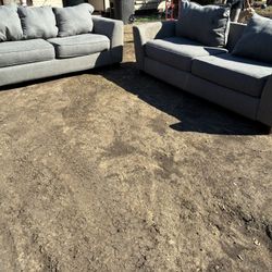 Gray Sofa Set