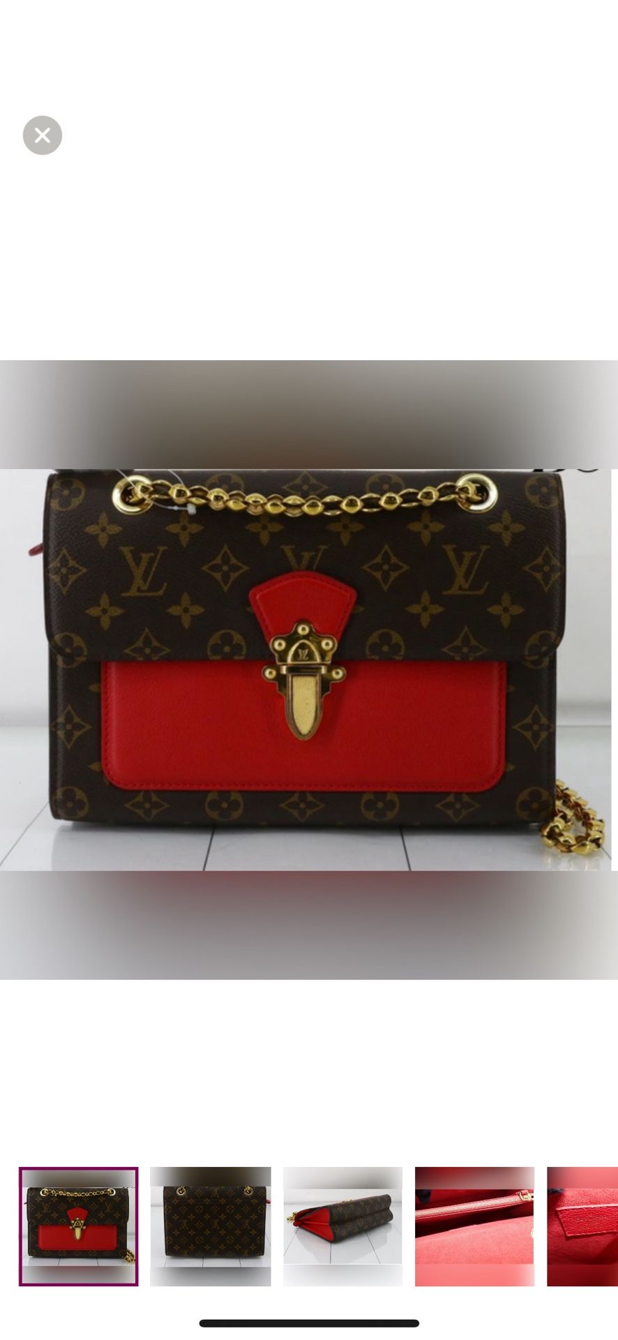 Louis Vuitton Victoire Chain Bag