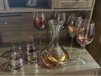 FULL SET Antoni Barcelona glass