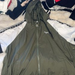 Rain coat hoodie