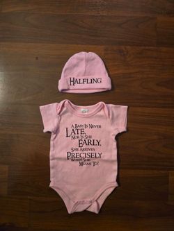 LOTR baby onsie