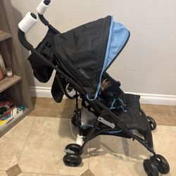 Ingenuity3D Mini Convenience Stroller – Lightweight Stroller with Compact Fold, Multi-Position Recline, Canopy with Pop Out Sun Visor and More – Umbre