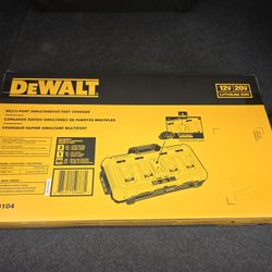 
DEWALT
12V/20V/60V MAX 4-Port Lithium-Ion Battery Charger