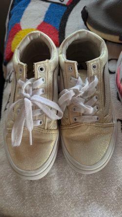 Vans Old Skool Glitter Low-Top Sneakers