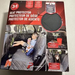 Machimpex Platinum Series 3 in 1 Seat Protector for Back Seat
