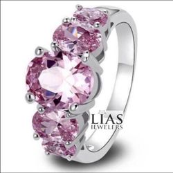 New 18k White Gold Engagement ring 