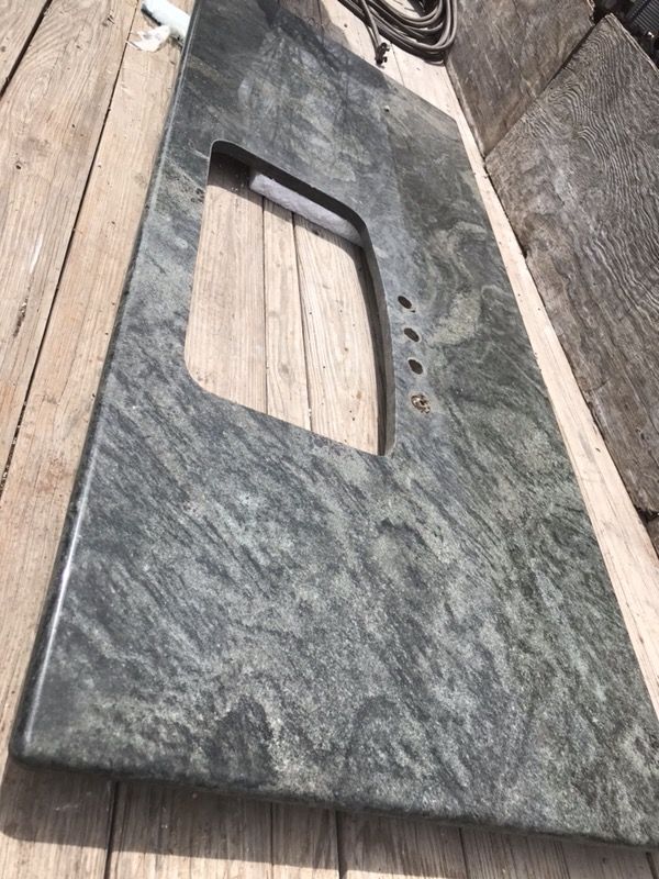 Beautiful Granite Island Countertop OBO