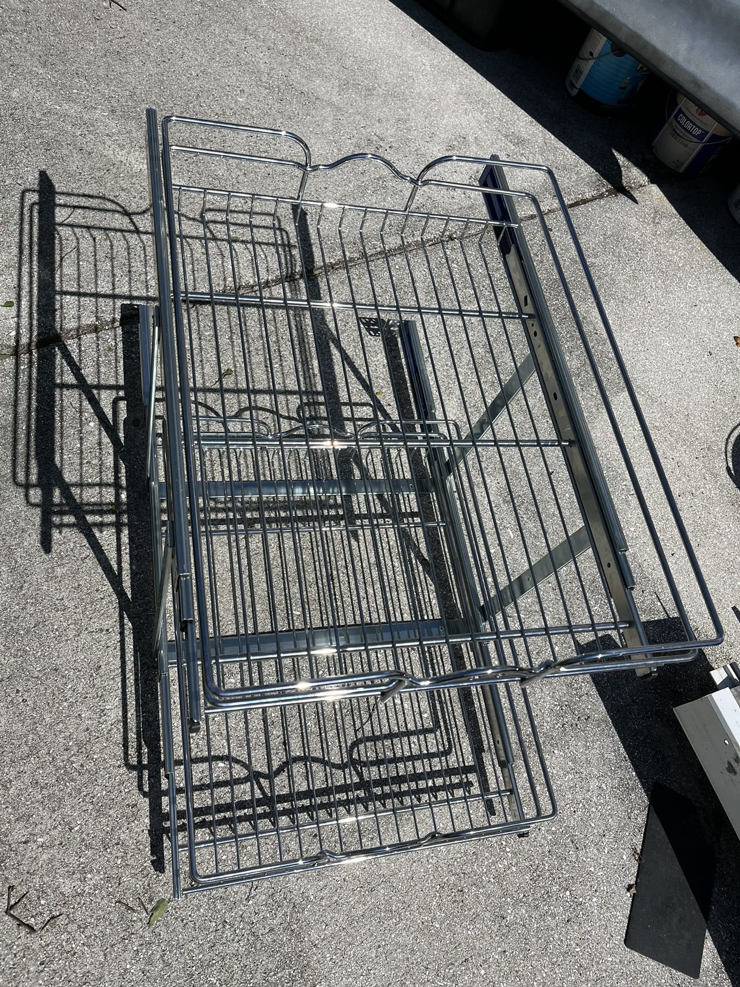 Kitchen Pull Out Wire Basket