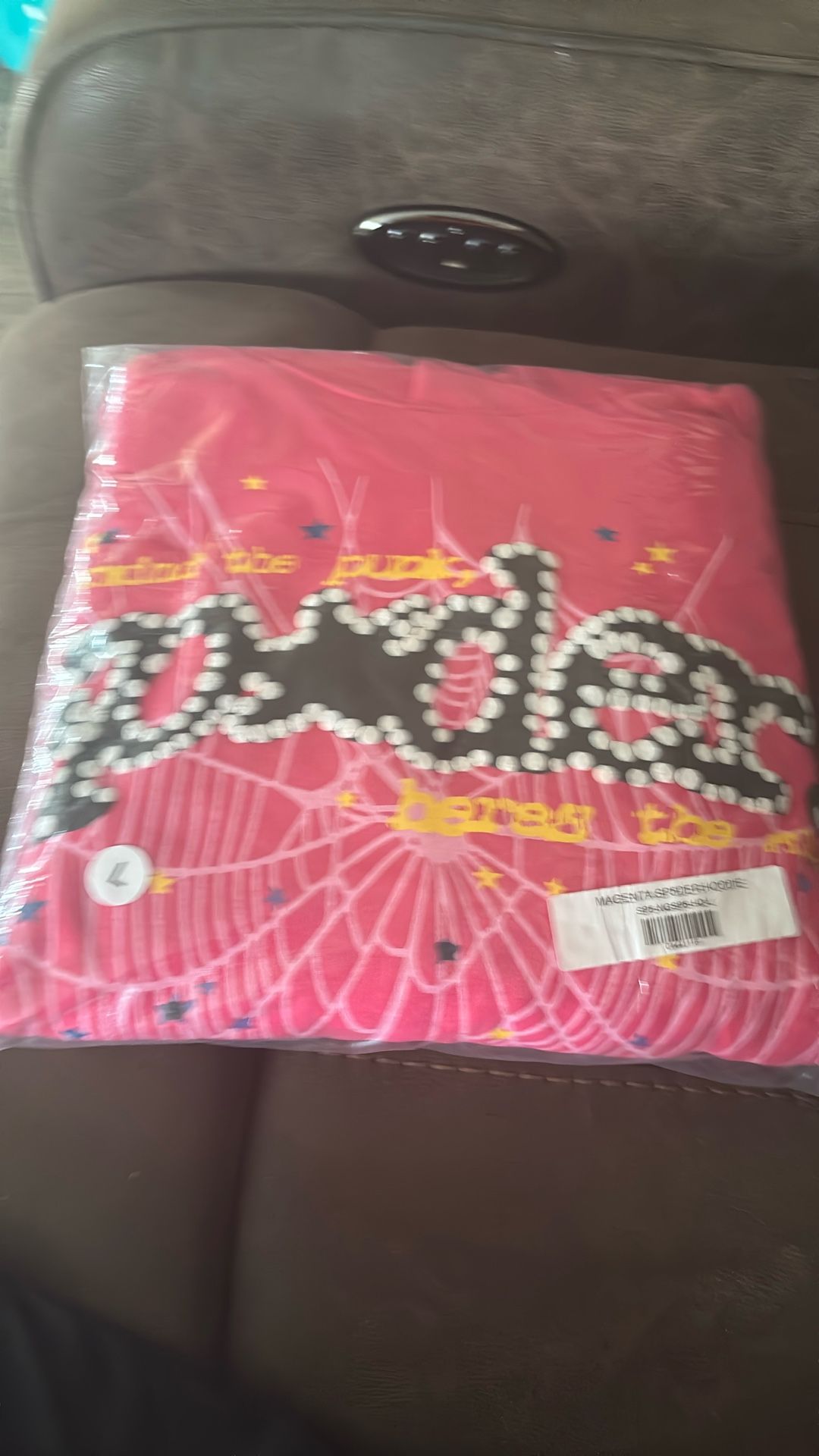 Pink Spider Hoodie