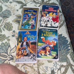Vintage Disney VHS Tapes