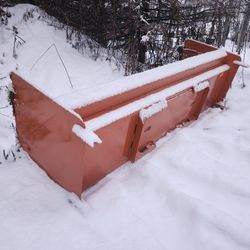 10' Snow Pusher--Quick Attach