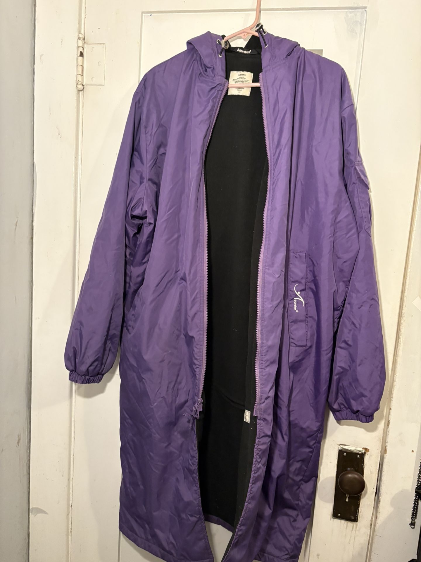 Women’s large swim parka