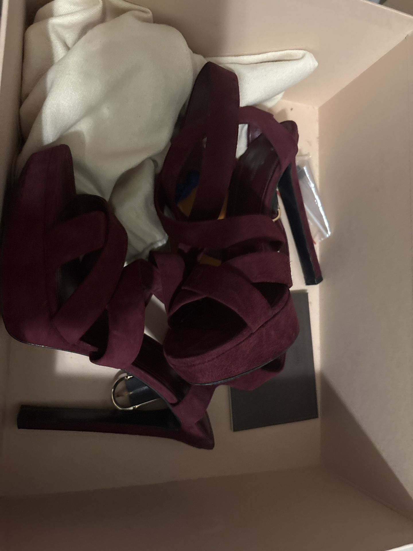 Louis Vuitton suede High Heel Sandal