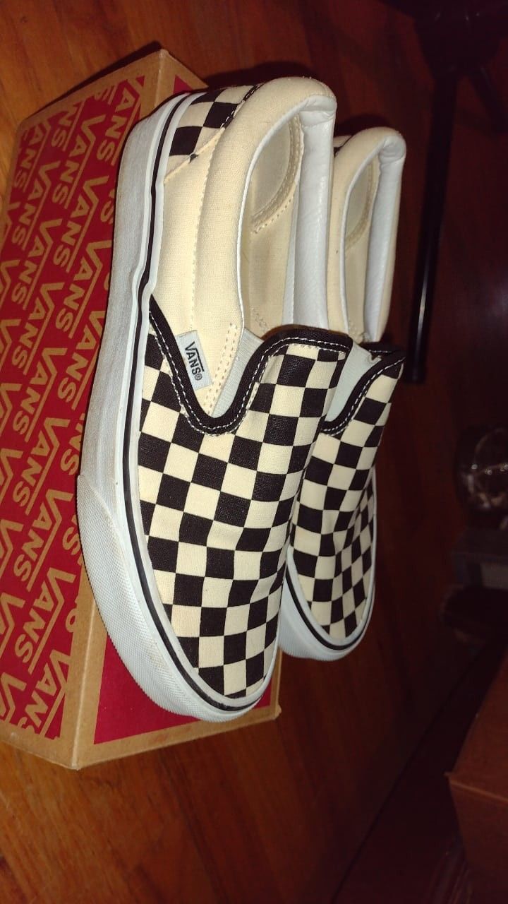 Checkered Vans