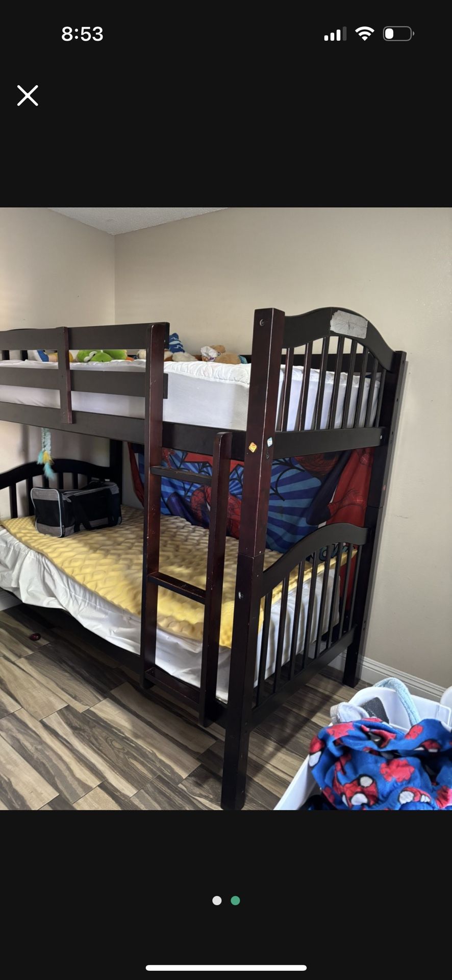 Twin Over Twin Bunk Bed
