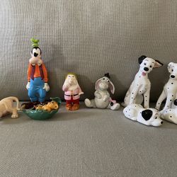 Vintage Disney 1980-90 Collectible Figurines. Sold Individual or Sets. Like New! 