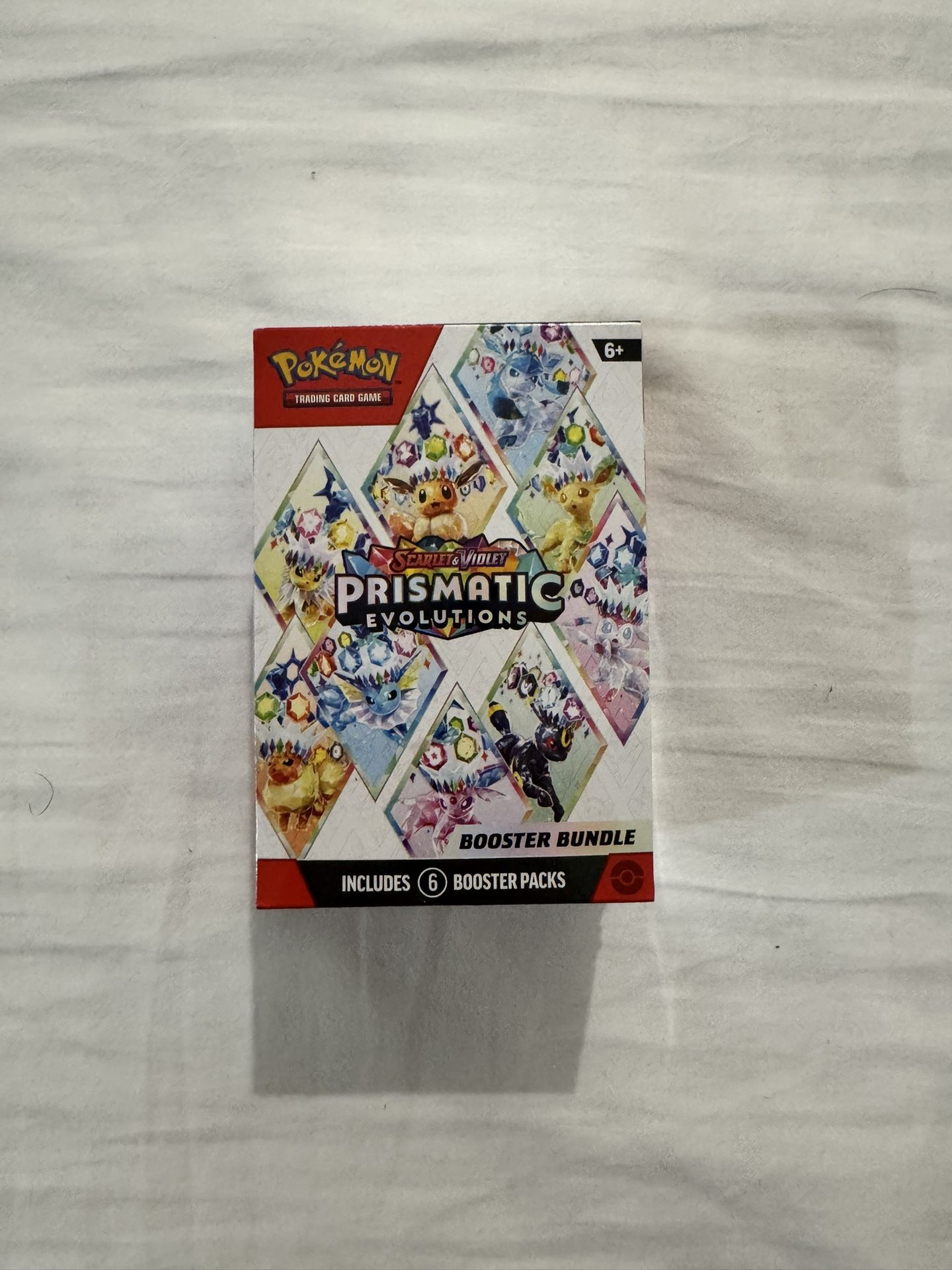 🔥 Pokémon Prismatic Evolutions Booster Bundle – 6 Packs – New & Sealed! 🔥