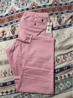 Men’s Cool Pink Ralph Lauren Polo Chinos