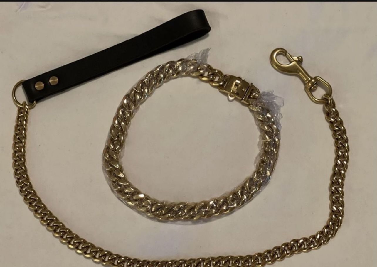 Cuban Collar And Cuban Leash For Dogs